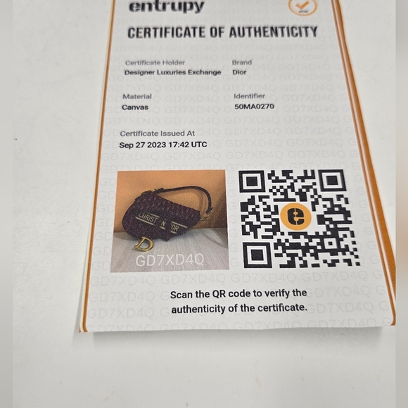 Dior Oblique Saddle bag. - Picture 11 of 11